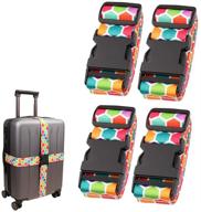 enhanced adjustable travel luggage suitcase accessories - optimized travel straps accessories for luggage логотип