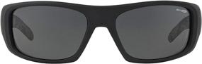 img 4 attached to 😎 ARNETTE Men's An4182 Hot Shot: Sleek Wrap Sunglasses for the Modern Man