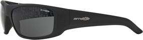 img 2 attached to 😎 ARNETTE Men's An4182 Hot Shot: Sleek Wrap Sunglasses for the Modern Man