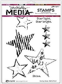 img 1 attached to RANGER Stamp Stencil Star Light