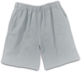 img 1 attached to 🩳 Hanes D202 Boys' Jersey Shorts: Premium Comfort for Boys' Clothing