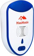 🐭 maxmoxie ультразвуковая электромагнитная отпугивающая система 2 шт. - "гуманное противодействие мышам", новейший электронный репеллент для удобного отпугивания грызунов, клопов, комаров и крыс дома. логотип