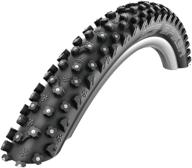 🧊 ultimate winter traction: schwalbe ice spiker pro studded tire - hs 379 wire bead logo