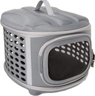 pet magasin hard cover collapsible cat carrier - top-load, foldable travel kennel for cats, small dogs, puppies & rabbits - convenient & reliable transport solution logo