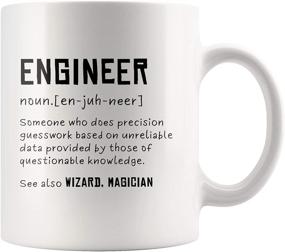 img 4 attached to 👨 Funny Engineer Gifts: Engineer Definition Coffee Mug for Precision-loving Engineer Students and New Licensed Passers (11 oz)