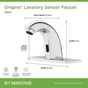 img 1 attached to 🚰 Symmons Touchless Lavatory with ActivSense Technology