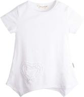 ipuang vermilion shaped cotton girls' clothing: stylish tops, tees & blouses logo