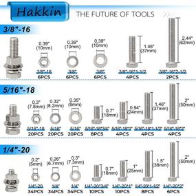 img 3 attached to Hakkin Stainless Washers Assortment Machine