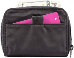 img 2 attached to 💼 Big Skinny Women's Lynx Zippered Wallet: Holds Up to 30 Cards, Slim Design