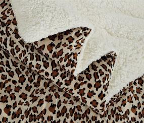 img 3 attached to GrandLinen Leopard Comforter Bedding Backing