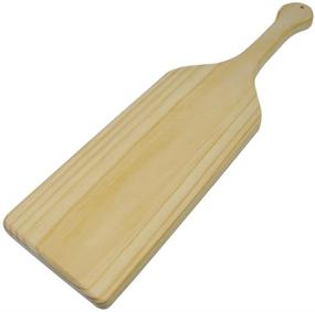 img 2 attached to 22-inch Solid Pine Wooden Paddle for Sorority and Fraternity Paddles - Unfinished Lolifun Wood Paddle