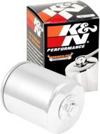 k&amp;n kn-171c motorcycle oil filter: high performance for harley davidson & buell motorcycles - compatible with synthetic & conventional oils logo