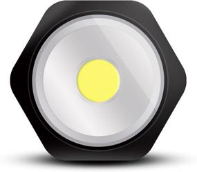 img 3 attached to 💡 PowerFirefly 250 Lumens COB LED Rotating Work Light: Magnetic Base, Ultra Bright Spotlight for Car Repair, Workshop, Home & Emergency