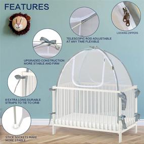 img 2 attached to Baby Self Locking Protects Climbing Mosquitoes