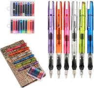 gc quill calligraphy set: discover the perfect calligraphy experience with 6 fountain pens and 20 ink cartridges - mu-07 logo