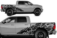 набор графических элементов factory crafts nightmare side kit 3m matte black vinyl decal wrap для dodge ram 5.7 bed (2009-2018) логотип