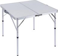 🎴 redcamp 32-inch folding card table square, lightweight portable indoor/outdoor small card table for adults - white 32-inch logo