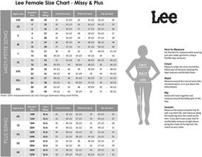 img 1 attached to 🙌 Feel Unrestricted and Stylish with LEE Women's Plus Size Motion Freedom Collection