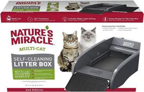 img 2 attached to Nature's Miracle Self-Cleaning Litter Box for Multiple Cats