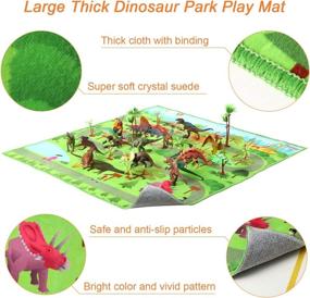 img 2 attached to 🦖 MEIGO Dinosaur Toys: An Educational and Realistic Experience