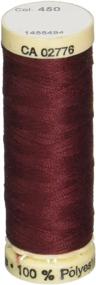 img 1 attached to 🧵 Gutermann Sewing Thread 100P 450 Yards - Burgundy - Sew All