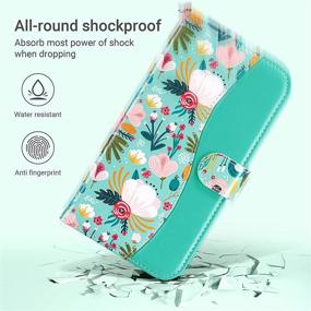 img 1 attached to ULAK Compatible With IPhone 12 Pro Max Wallet Case For Women With Credit Card Holders