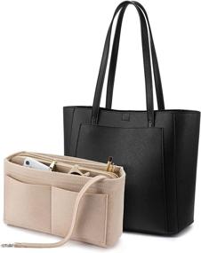 img 4 attached to 👜 Stylish LOVEVOOK Handbags: Women's Shoulder Satchel, Organizer & Wallets