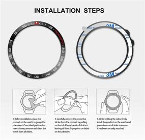 img 2 attached to 📿 BaiHui Titanium Metal Bezel Ring for Garmin Forerunner 935/945/Fenix 5/5 Plus - Anti Scratch & Collision Protector