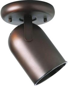 img 4 attached to 🔦 Progress Lighting P6147-174 Directionals, 5-Inch Bronze Fixture with 5-Inch Height