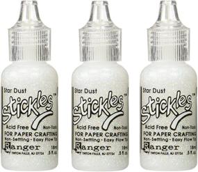 img 2 attached to Ranger 1/2-Ounce Stickles Stardust ✨ Glitter Glue - Pack of 3