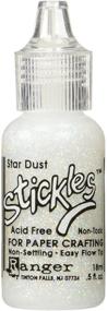 img 1 attached to Ranger 1/2-Ounce Stickles Stardust ✨ Glitter Glue - Pack of 3