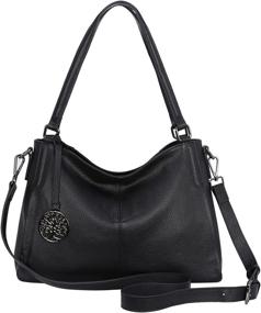 img 4 attached to Leather Handbags Shoulder Handbag Designer Women's Handbags & Wallets and Totes