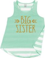 bump and beyond designs big sister shirt: baby girl outfit and gift for big sister logo