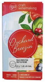 img 4 attached to Peach Perfection Orchard Breezin' Wine Kit - HOZQ8-1528