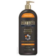 💧 gold bond ultimate hydrating lotion for men, 21 ounce logo