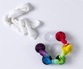 img 2 attached to 🌷 Tulip Walking Tie Dye Kit - Rainbow, One-Step Tie Dye