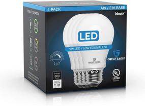 img 1 attached to 💡 Powerful and Efficient: Great Eagle A19 LED Light Bulb for Industrial Electrical Solutions