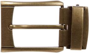 img 3 attached to 🔩 1 3/8" (35mm) Nickel-Free Clamp Belt Buckle for Leather Craft: Replacement Buckle