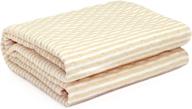maltose washable incontinence pads: quilted soft cotton bed pad, breathable & reusable, 27.5” x 55.1”, machine washable 400 times - elder wetting mattress protector underpad logo