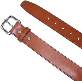 img 1 attached to 💰 Removable Buckle CTM Leather Money Belt