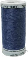 👖 gutermann jeans thread 200m - enhanced washed thread for optimal durability logo
