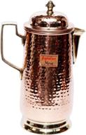 🍶 fide handcrafted hammered copper pitcher логотип