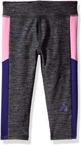 img 2 attached to adidas Girls' Capri Legging - Performance Wear for Active Youth