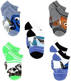 img 4 attached to 🧦 Kids' 5-Pack Finding Dory Nemo Socks for Toddlers, Little Kids, and Big Kids