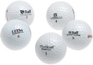 🏌️ mesh bag of 48 wilson recycled golf balls logo