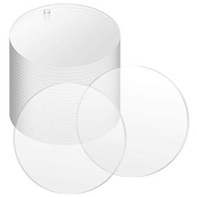 img 4 attached to 🔘 Gartful Round Acrylic Plexiglass Sheet: Versatile and Durable Circular Panel for Various Applications