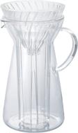 hario vig-02t transparent coffee maker - one size logo