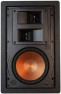 🎵 klipsch r-5650-s ii in-wall speaker - black (single unit) logo