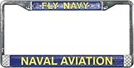 naval aviation license plate frame logo