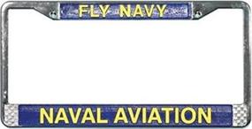 img 2 attached to Naval Aviation License Plate Frame
